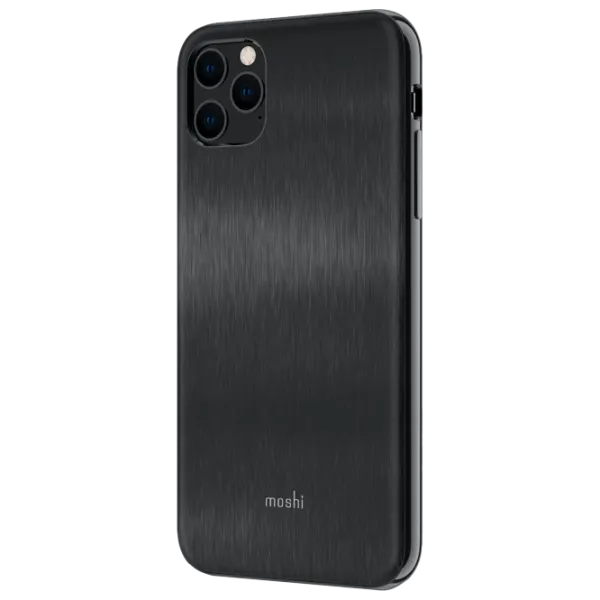 Чехол для смартфона Apple iPhone 11 Pro Max Moshi/ Back/ PU/ Черный photo 1 Чехол для смартфона Apple iPhone 11 Pro Max Moshi/ Back/ PU/ Черный photo 1