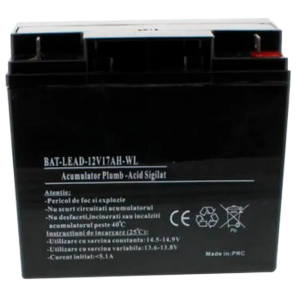 Acumulator pentru UPS Ultra Power GP17-12 12 V 17 A Black photo 1