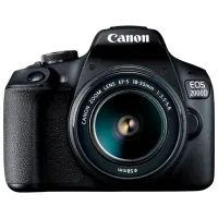Cameră foto Canon EOS 2000D Kit CMOS/ Black
