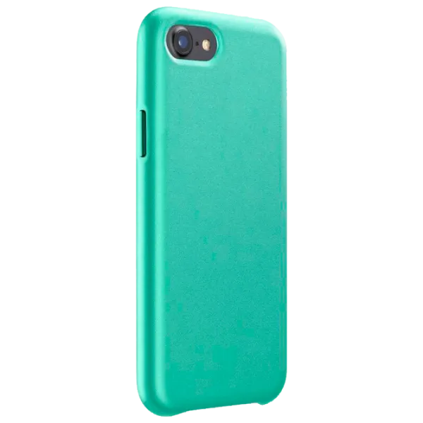 Husă pentru smartphone Apple iPhone 7/ 8/ SE2 Cellularline/ Back/ Leather/ TPU/ Green photo 1