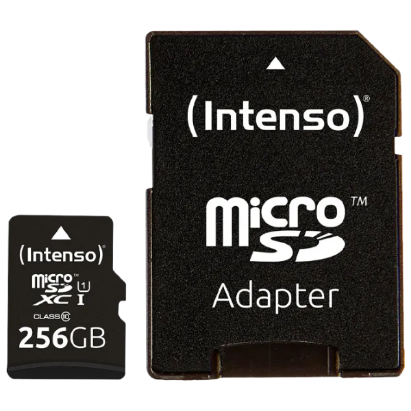 Карта памяти Intenso 3423492 256 ГБ MicroSD Card/ Class10 photo 1