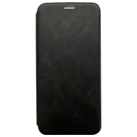 Чехол для смартфона Samsung Galaxy A02s EVO/ Чехол книжка/ Кожа/ Черный