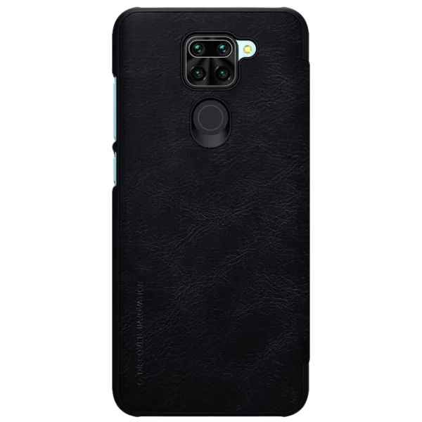 Husă pentru smartphone Xiaomi Redmi Note 9 Nillkin/ Flip Cover/ Leather/ TPU/ Black photo 1 Husă pentru smartphone Xiaomi Redmi Note 9 Nillkin/ Flip Cover/ Leather/ TPU/ Black photo 1