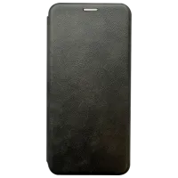 Husă pentru smartphone Xiaomi Redmi 9A EVO/ Flip Cover/ Piele/ Black