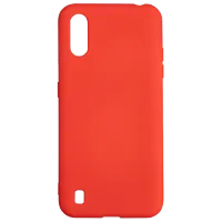 Husă pentru smartphone Samsung Galaxy A01 EVO/ Back/ TPU/ Red