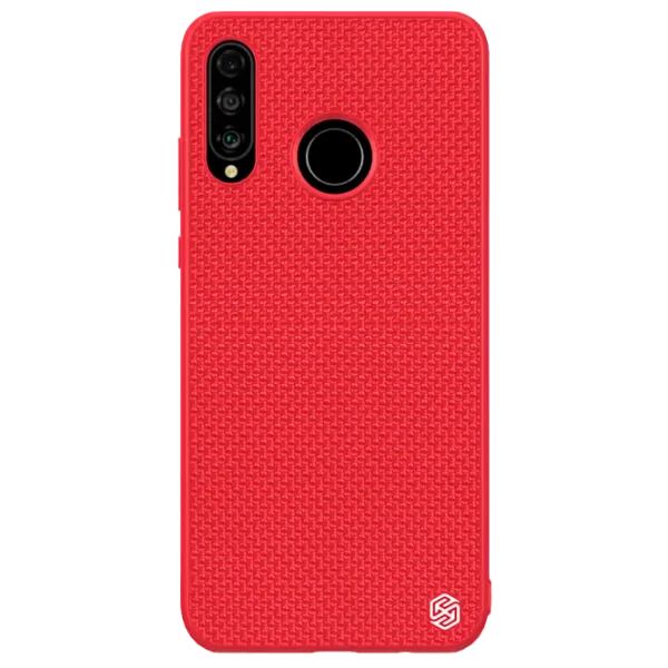 Husă pentru smartphone Huawei P30 Lite Nillkin/ Back/ TPU/ PC/ Red photo 1