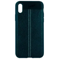 Чехол для смартфона Apple iPhone X/ XS Beeyo/ Back/ Leather/ TPU/ Черный