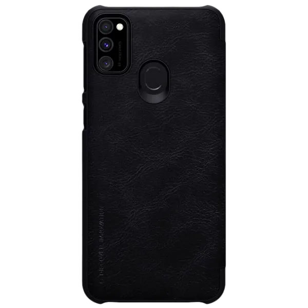 Husă pentru smartphone Samsung Galaxy M21/ M30s Nillkin/ Flip Cover/ Leather/ TPU/ Black photo 1