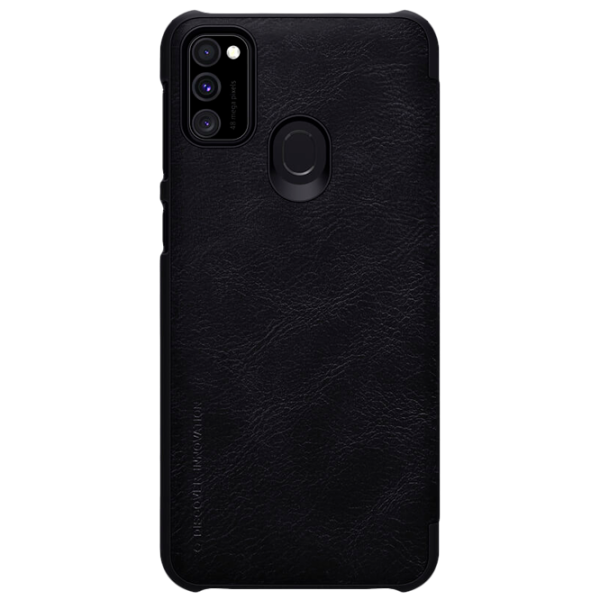 Husă pentru smartphone Samsung Galaxy M21/ M30s Nillkin/ Flip Cover/ Leather/ TPU/ Black photo 1