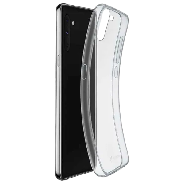 Husă pentru smartphone Samsung Galaxy Note 10 Cellularline/ Back/ Silicon/ Transparent photo 1