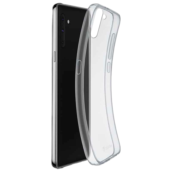 Husă pentru smartphone Samsung Galaxy Note 10 Cellularline/ Back/ Silicon/ Transparent photo 1