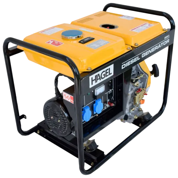 Генератор Hagel 6000CL 220 В Дизель/ 4.5 кВт photo 1