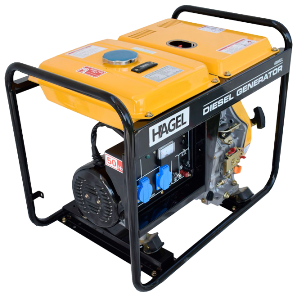 Генератор Hagel 6000CL 220 В Дизель/ 4.5 кВт photo 1