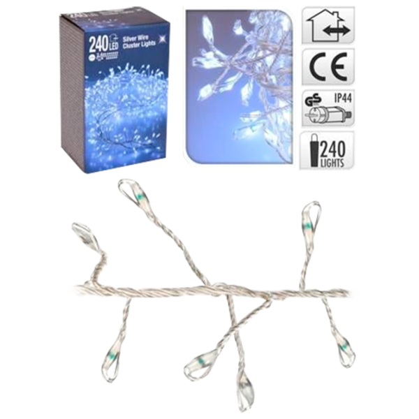 Гирлянды LED Christmas 27376 Густые/ Белый photo 1