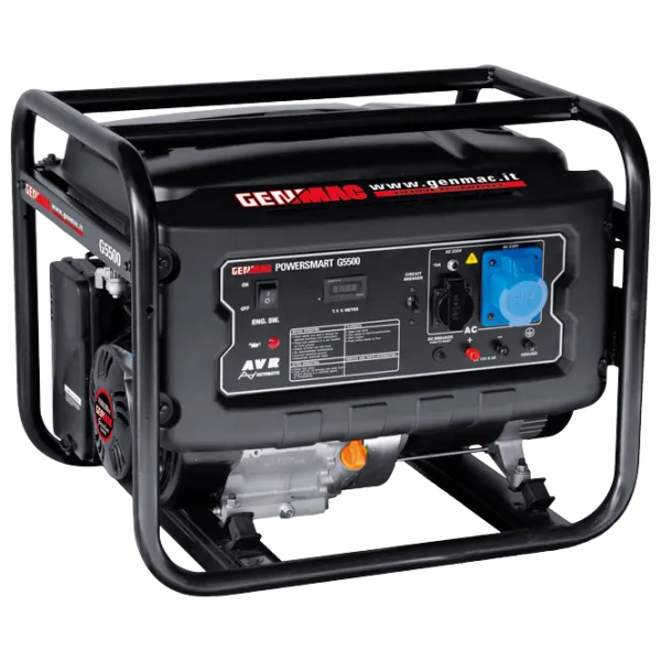 Generator de curent Genmac POWERSMART G5500 230 V Benzină/ 4.1 kW photo 1