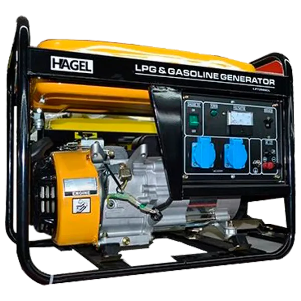 Генератор Hagel 7500CL 220 В Бензин/ 6 кВт photo 1