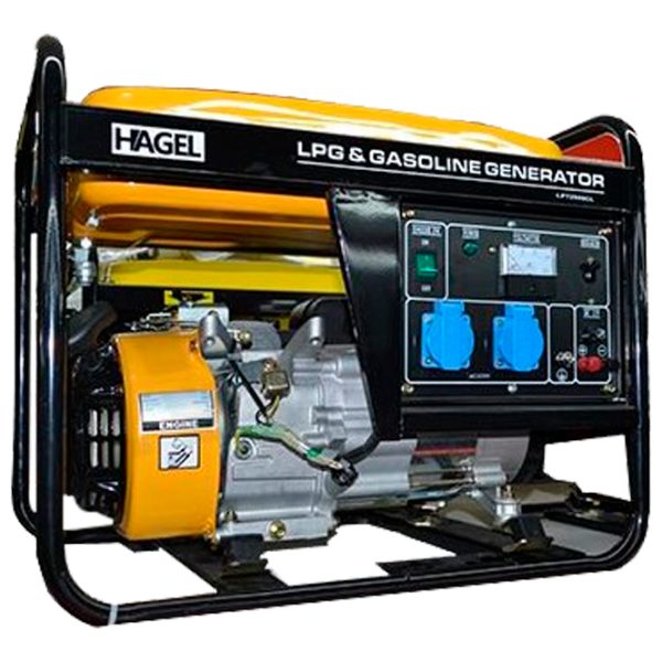 Генератор Hagel 7500CL 220 В Бензин/ 6 кВт photo 1