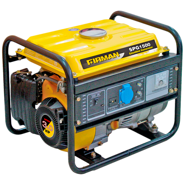 Generator de curent Firman SPG 1500 230 V Benzină/ 1 kW photo 1 Generator de curent Firman SPG 1500 230 V Benzină/ 1 kW photo 1