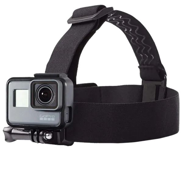 Регулируемая подставка экшн-камеры Forever Head Strap Черный photo 1