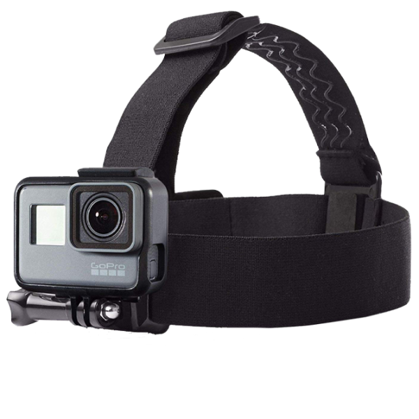 Регулируемая подставка экшн-камеры Forever Head Strap Черный photo 1