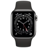 Умные часы Apple Watch Series 6 1.57"/ M06X3/ Графитовый Черный