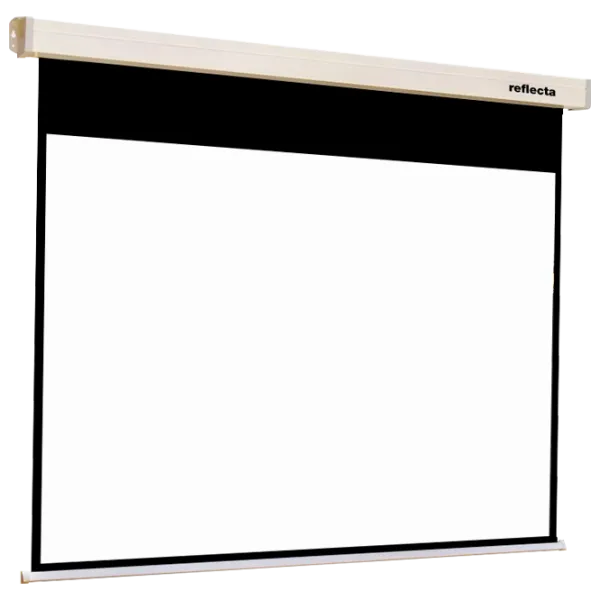 Ecran pentru proiector Reflecta Crystal-Line Motor RC 300 cm/ 208 cm/ Pe perete/ White photo 1