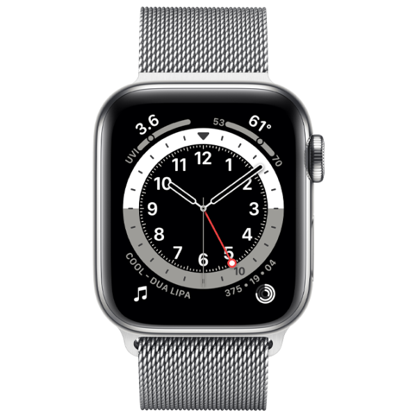 Ceas inteligent Apple Watch Series 6 1.78"/ M09E3/ Milanese Loop Silver photo 1