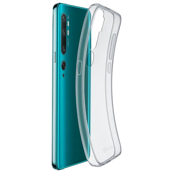 Husă pentru smartphone Xiaomi Mi Note 10/ Mi Note 10 Pro Cellularline/ Back/ TPU/ Transparent photo 1
