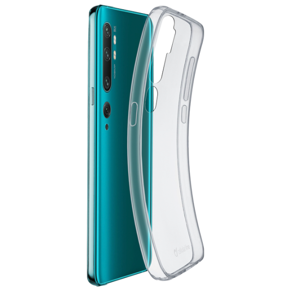 Husă pentru smartphone Xiaomi Mi Note 10/ Mi Note 10 Pro Cellularline/ Back/ TPU/ Transparent photo 1