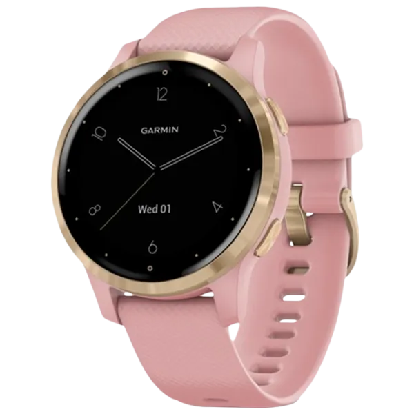 Ceas inteligent Garmin Vivoactive 4S 1.1"/ 010-02172-34/ Light Gold photo 1