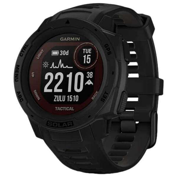 Умные часы Garmin Instinct Solar 0.9"/ 010-02293-03/ Черный photo 1