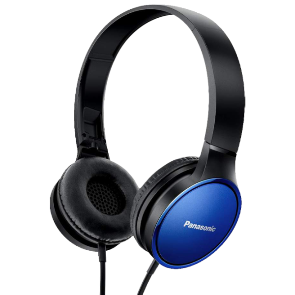 Наушники Panasonic RP-HF300GC Синий Черный Проводная/ Персональный photo 1