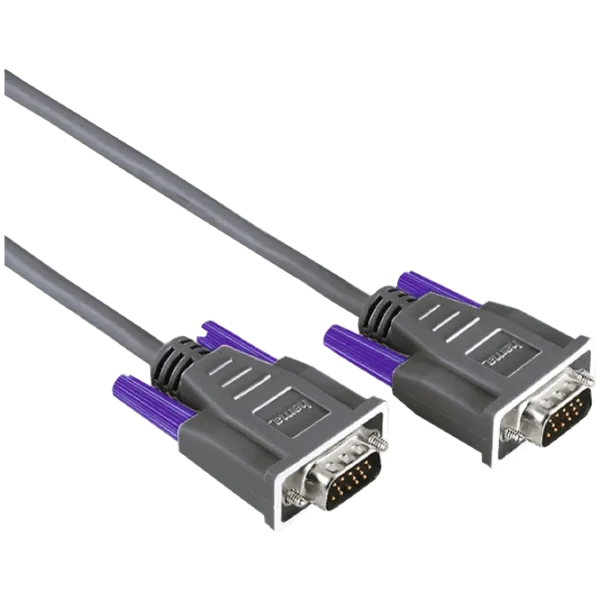 Cablu video Carrefour VGA + VGA 1.8 m/ Black photo 1