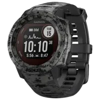 Ceas inteligent Garmin Instinct Solar 0.9"/ 010-02293-05/ Graphite Graphite Camo