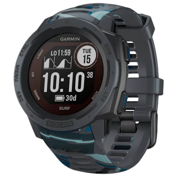 Умные часы Garmin Instinct Solar 0.9"/ 010-02293-07/ Pipeline photo 1