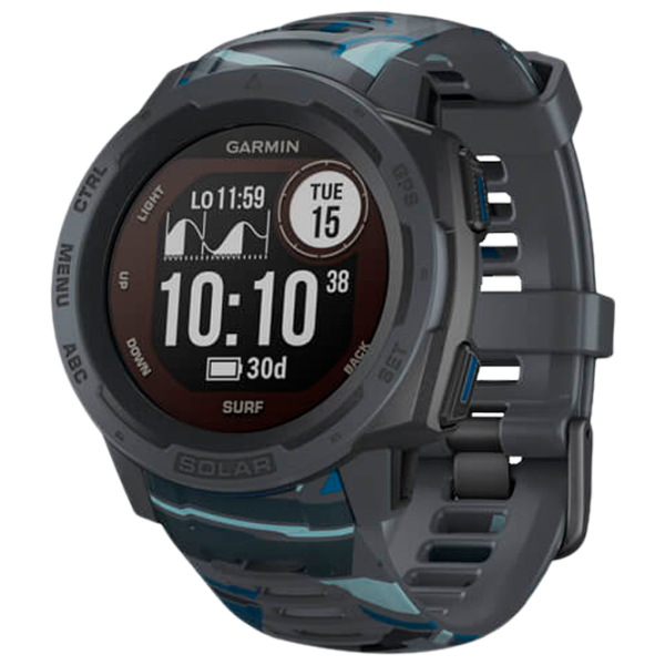 Умные часы Garmin Instinct Solar 0.9"/ 010-02293-07/ Pipeline photo 1