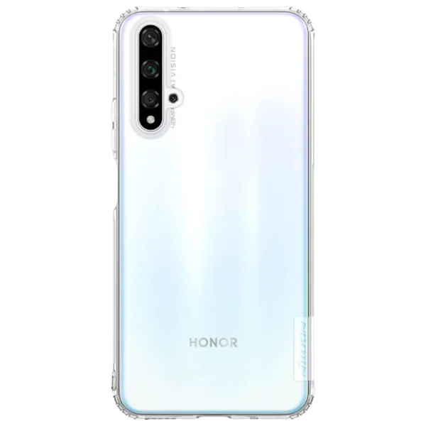 Husă pentru smartphone Huawei Nova 5T Nillkin/ Back/ TPU/ Transparent White photo 1