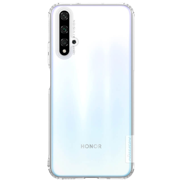Husă pentru smartphone Huawei Nova 5T Nillkin/ Back/ TPU/ Transparent White photo 1