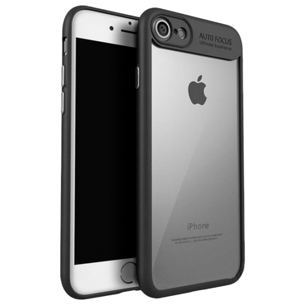 Чехол для смартфона Apple iPhone 7/ 8/ SE2 Usams/ Back/ TPU/ PC/ Прозрачный Черный photo 1