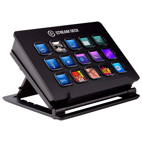 Controler pentru stream Elgato Live Content Creation 15 Keys Cu fir/ Black photo 1 Controler pentru stream Elgato Live Content Creation 15 Keys Cu fir/ Black photo 1