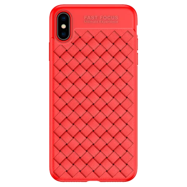 Husă pentru smartphone Apple iPhone X/ XS USAMS/ Back/ TPU/ Red photo 1