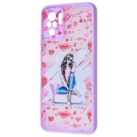 Чехол для смартфона Xiaomi Redmi Note 10/ Note 10s WAVE/ Back/ TPU/ PC/ Разноцветный