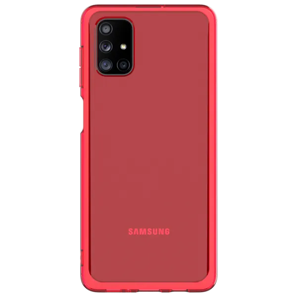 Чехол для смартфона Samsung Galaxy M51 Araree/ Back/ TPU/ Красный photo 1 Чехол для смартфона Samsung Galaxy M51 Araree/ Back/ TPU/ Красный photo 1