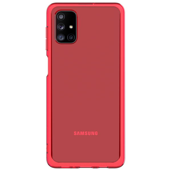 Чехол для смартфона Samsung Galaxy M51 Araree/ Back/ TPU/ Красный photo 1 Чехол для смартфона Samsung Galaxy M51 Araree/ Back/ TPU/ Красный photo 1