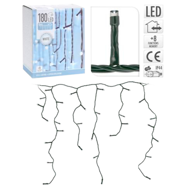 Гирлянды LED Christmas 34337 Водопад/ Белый photo 1