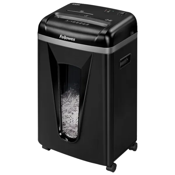 Шредер Fellowes Powershred 450M Черный photo 1