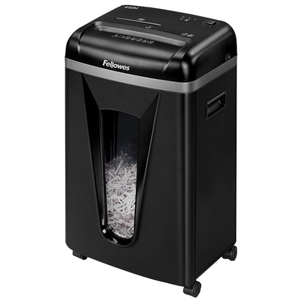 Шредер Fellowes Powershred 450M Черный photo 1