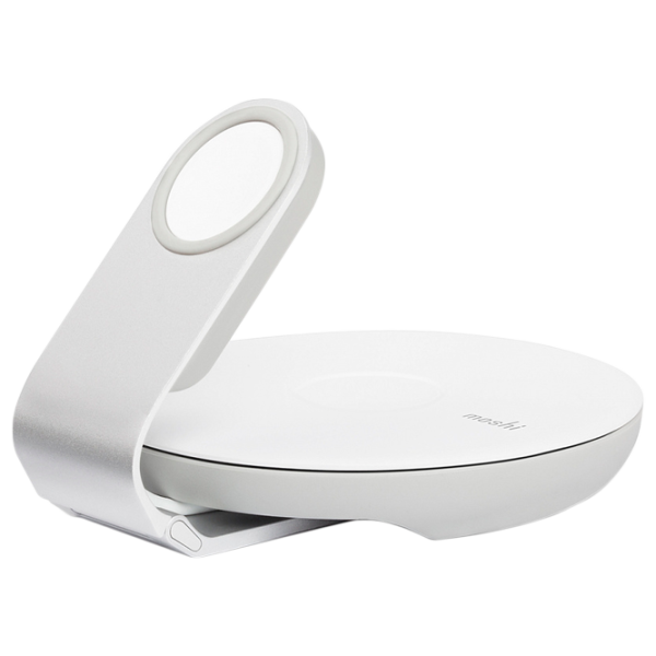 Încărcător wireless Moshi Travel Stand White photo 1