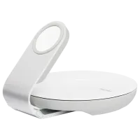 Беспроводная зарядка Moshi Travel Stand White