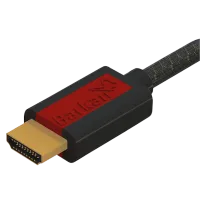 Кабель видео Barkan HDMI + HDMI 1.8 м/ Черный